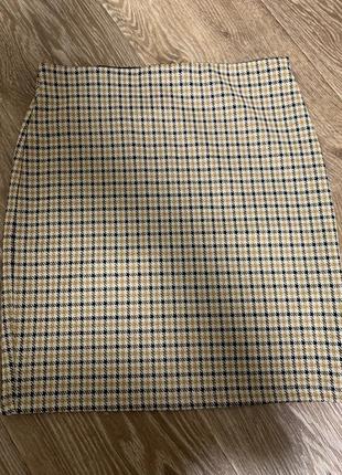 Юбка в клетку