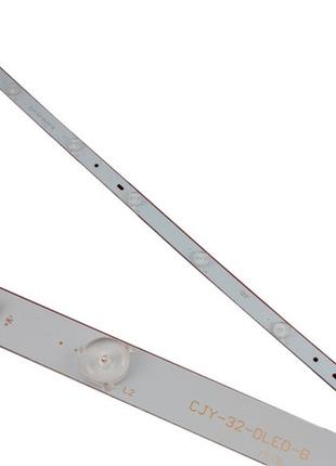Led планка лампа подсветки жк телевизора 32, 615мм 7led cjy-32-dled-b