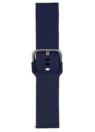 Ремінець для годинника universal buckle solid 22mm buckle22-midnightblue