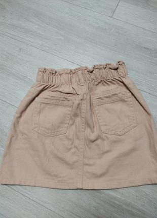 Коттонова юбка 128р 2