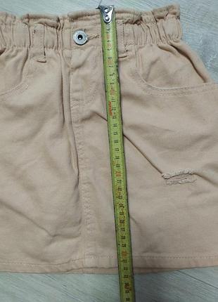 Коттонова юбка 128р 5
