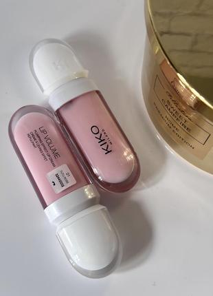 Блеск kiko milano lip volume, блеск кико для увеличения объема губ