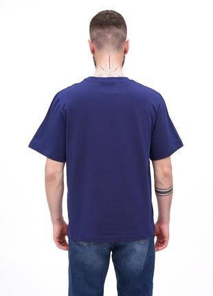 Bravery original oversize темно-синя "carpathians"футболка2 фото