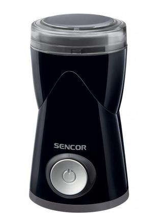 Кофемолка sencor scg вк 1050 150 вт/50г черный (scg1050bk)