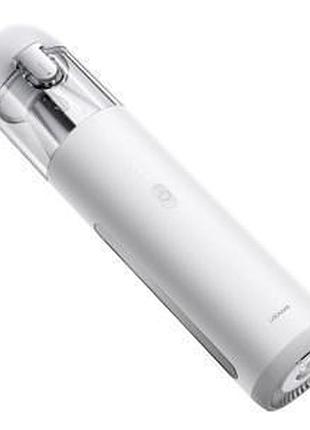 Автомобильный пылесос usams mini handheld vacuum cleaner geoz series us-zb234 |65w, 100ml, 6000pa| white