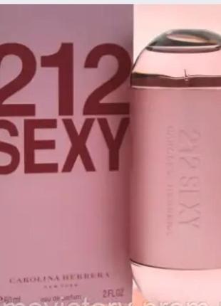 Женская парфюмированная вода 212 sexy (212 sexy) 60 мл
