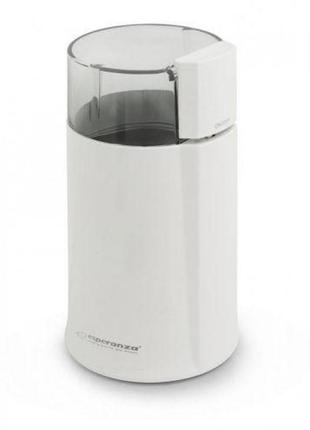 Кофемолка esperanza ekc001w espresso white