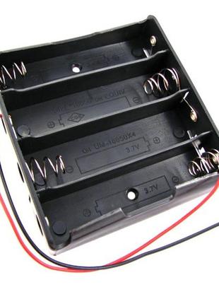 Бокс на 4шт 18650 батареи, 14.8 в, питание arduino