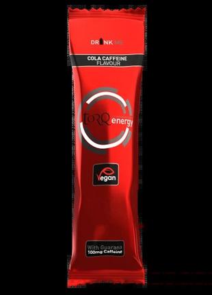 Энергетический напиток, изотоник в форме порошка caffeine cola sachet кола с кафеином бокс 15шт по 33грамм