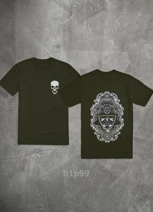 Чоловіча повсякденна базова літня футболка з крутим принтом