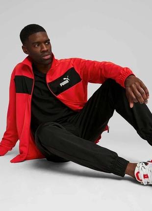 Puma спортивний костюм чоловічий poly suit all time red8 фото