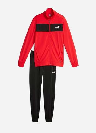 Puma спортивный костюм мужской poly suit all time red