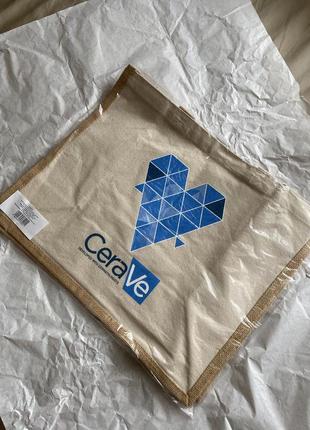 Сумка джутовая cerave