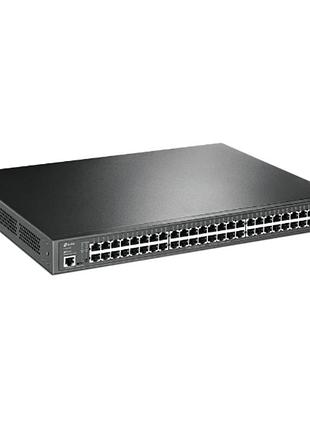 Коммутатор tp-link tl-sg3452p jetstream 48-портовый гигабитный управляемый