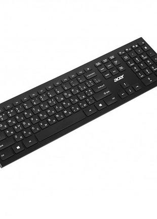 Клавиатура acer zl.kbdee.010 okr010 109key wl en/ukr/ru usb2.0 черный
