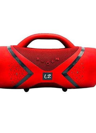 Портативна колонка bluetooth boom bass e818 червона