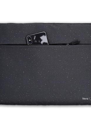 Чохол для ноутбука acer vero gp.bag11.01u 15.6" з додатковою кишенею black2 фото