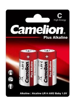 Батарейка camelion plus alkaline c/lr14 bp2 2шт c-11000214