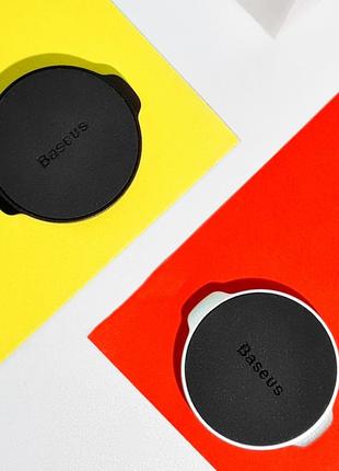 Автодержатель baseus small ears series magnetic suction bracket flat type/360° black 5