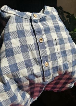 Рубашка со стильным воротником