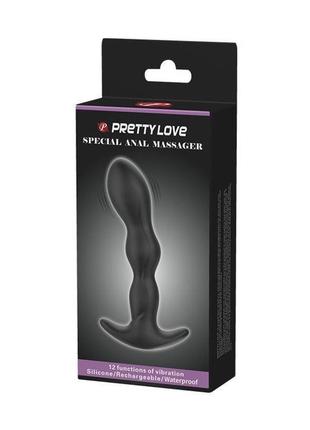 Анальний вібромасажер pretty love "special anal massager" bi-040068