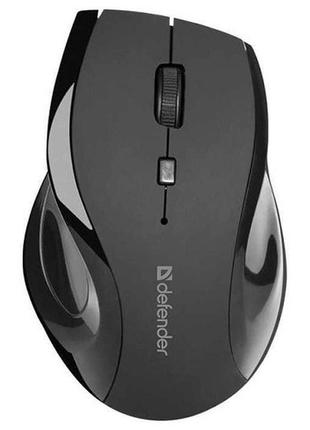 Мышка defender accura mm-295 беспроводная 6кн до 1600dpi black
