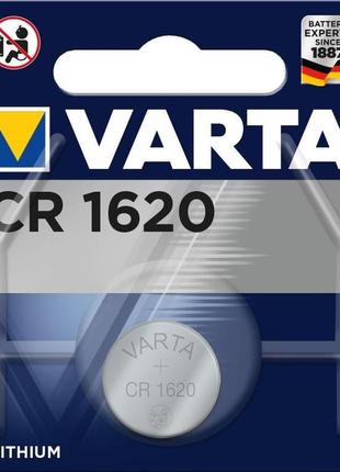 Литиевая батарейка varta cr 1620 bli 1