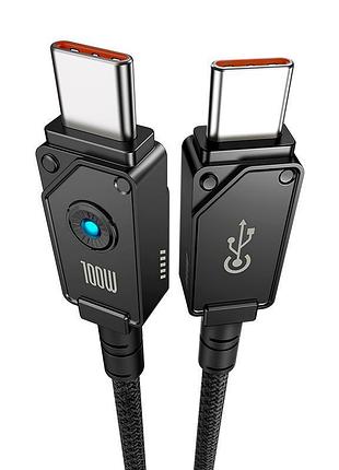 Кабель baseus type-c to type-c unbreakable series fast charging data cable 1m 100w (p10355800111-00)