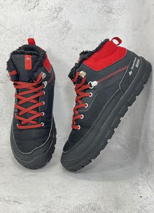 Черевики дитячі зимові утеплені на мембрані waterproof quechua
