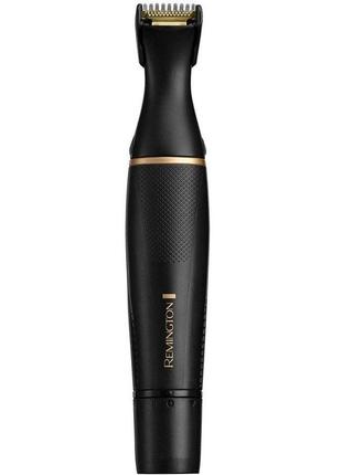 Триммер для бороды remington ultimate precision t-series 5 насадок/работа от батареек аах1 черный (ne7000)