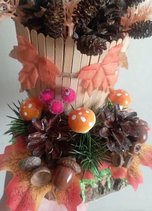 Осенняя композиция, осенний декор, поработка осенняя в садик, поработка в школу