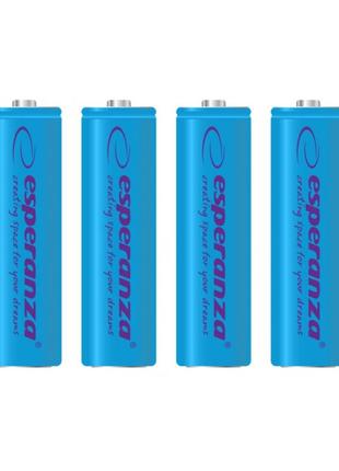 Аккумулятор ni-mh aa esperanza eza104b 2000 mah в блистере 4шт голубой