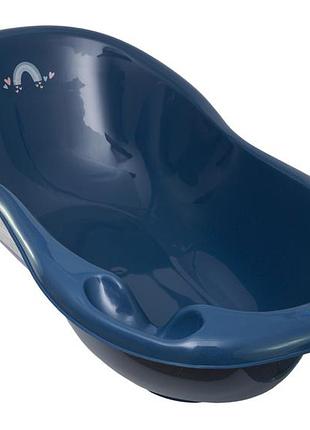 Ванночка 86 см "метео" зі зливом (синій)