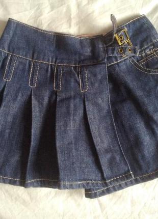 Юбка джинсовая на запах (детская) j.jeans