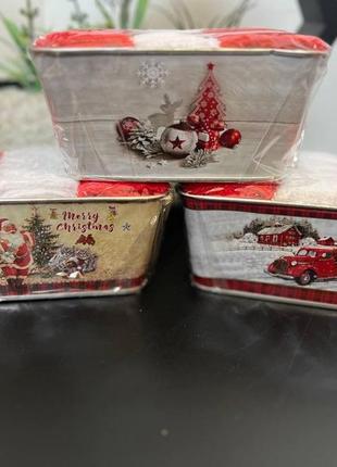 Подарунок набір новорічних рушників в оригінальній упаковці