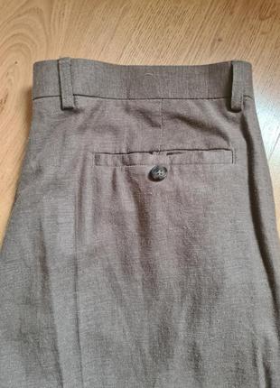 Мужские новые брюки лён/вискоза marks & spenser р.36 -. xl, р. 50