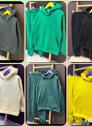 Теплий костюм для дівчинки