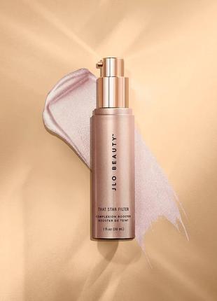Рідкий хайлайтер бустер для обличчя та тіла фірми jlo beauty