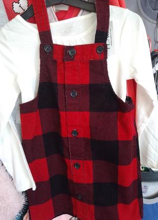 Комплект сарафан с кофточкой  на 3-4 года