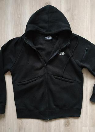 Куртка флисовая с капюшоном the north face размер м, состояние хорошее