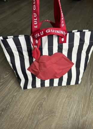 Сумка lulu guinness tote shopping bag