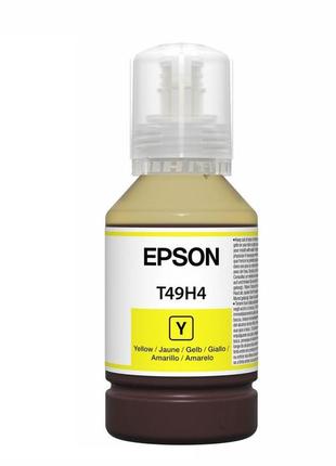 Чернила epson c13t49h400 для surecolor sc-t3100x 140мл желтый