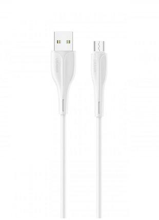 Кабель charge\otg usams us-sj373 u38 usb to usb micro 2a 1m white (sj373usb02)
