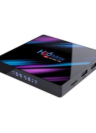Медиаплеер android 11 smart tv box rockchip rk3318 4/64гб h96 max