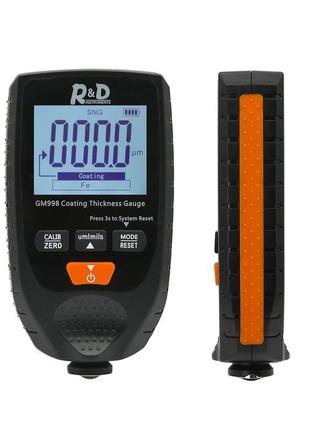 Толщиномер r&d gm998 0-1500 микрон fe & nfe