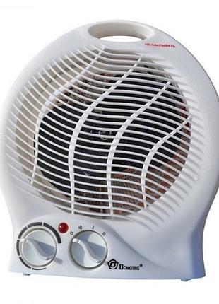 Тепловентилятор дуйка heater domotec ms-5902 2000w белый