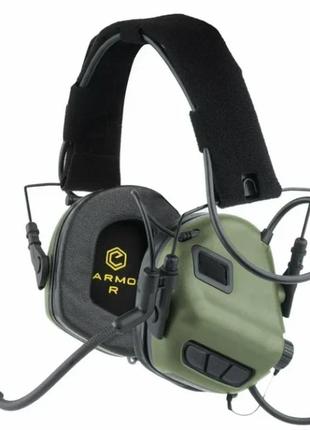 Навушники тактичні активні earmor m32 mod3 шумозаглушувальні em-m32-m3-ol