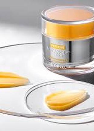 Medi-peel peptide 9 vitanol cream pro крем з пептидами, ніацинамідом та комплексом вітамінів4 фото