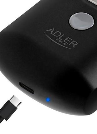 Дорожная бритва беспроводная adler ad 2936 с usb black