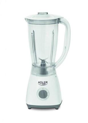Блендер с чашей стационарный adler ad 4057 1,5л белый
